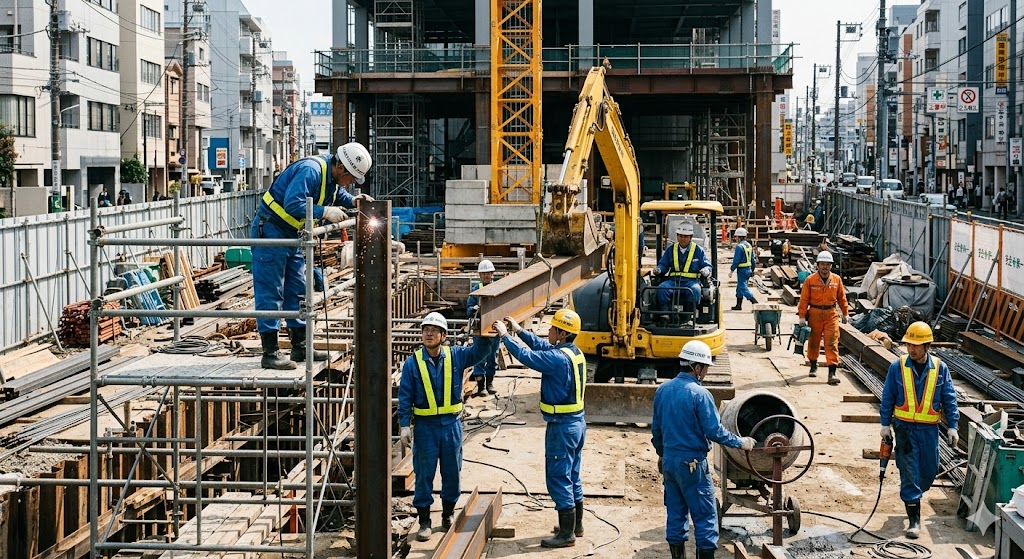 Kerja Konstruksi di Jepang: Syarat, Jenis Pekerjaan & Gaji Tinggi